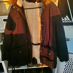 Womens light fall jacket.